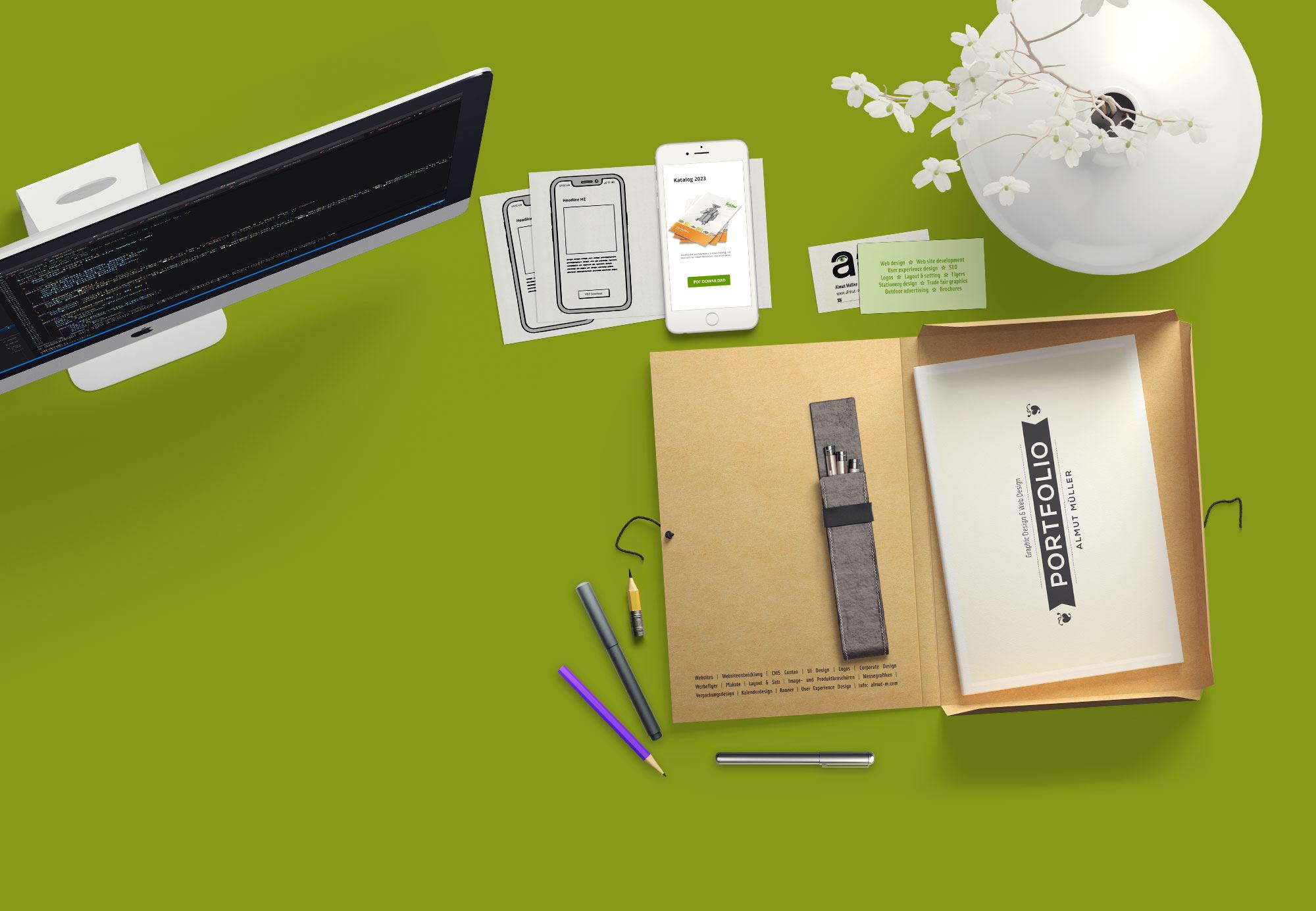 Almut M. | Graphic Design Web Design