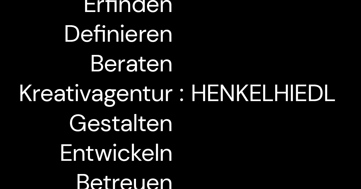 HENKELHIEDL GmbH & Co. KG