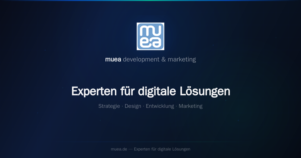 muea – development & marketing