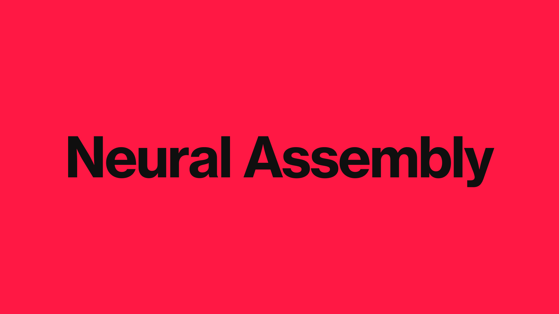 Neural Assembly