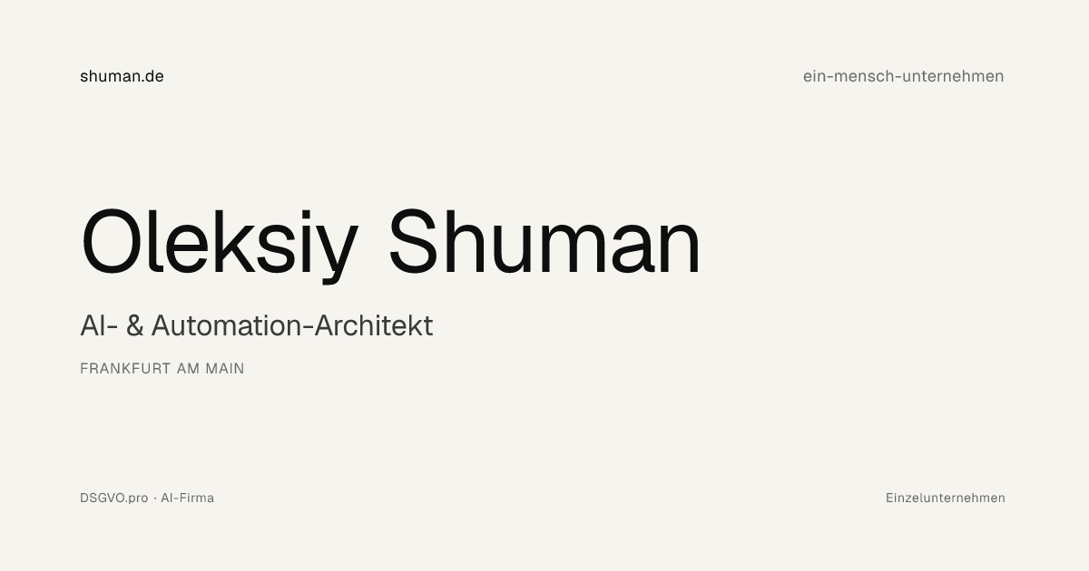 Oleksiy Shuman