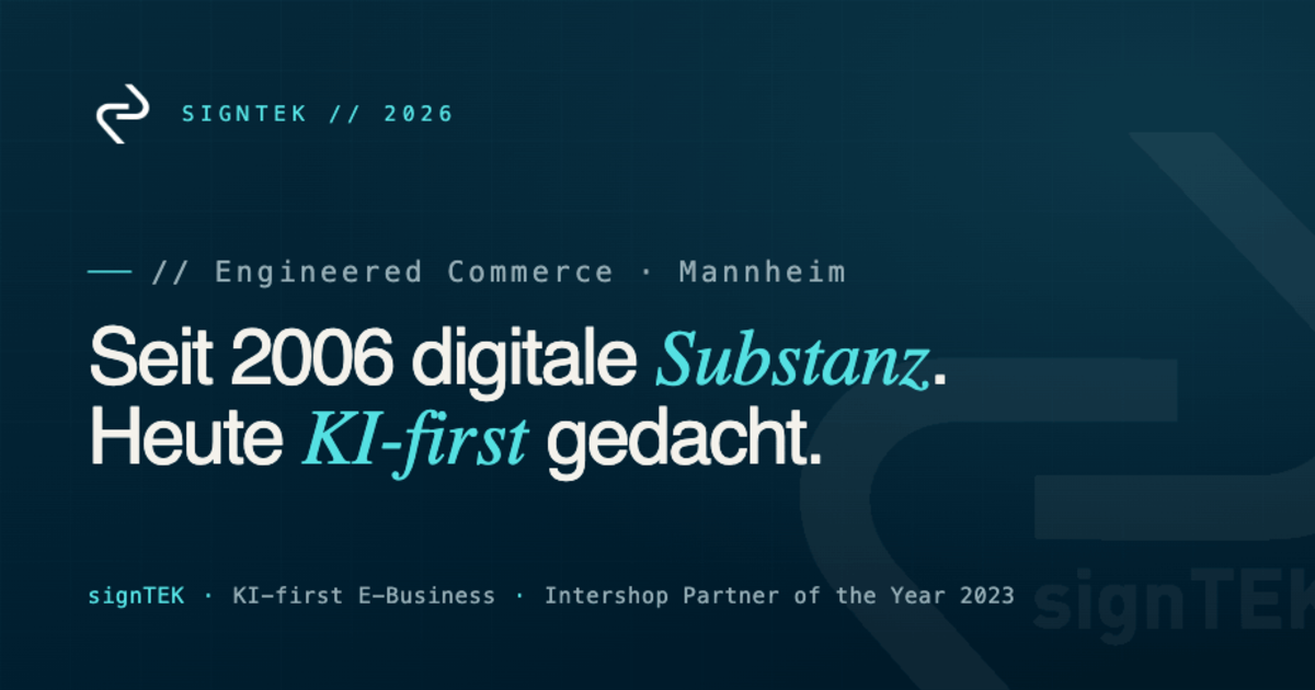 signTEK GmbH & Co. KG
