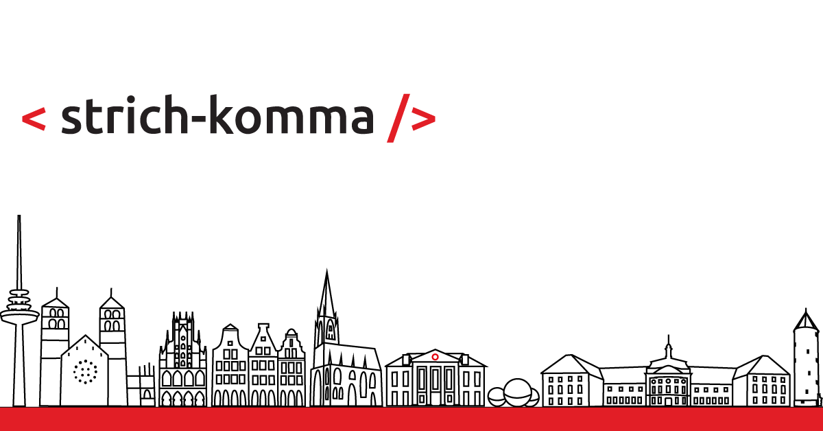 strich-komma